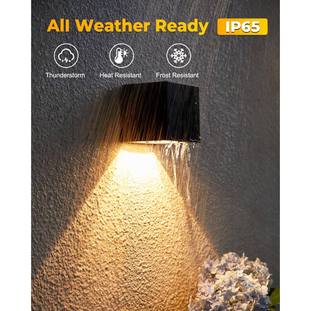 Lámpara Solar de Pared para Ex - Solar Wall Sconce reseña y precio