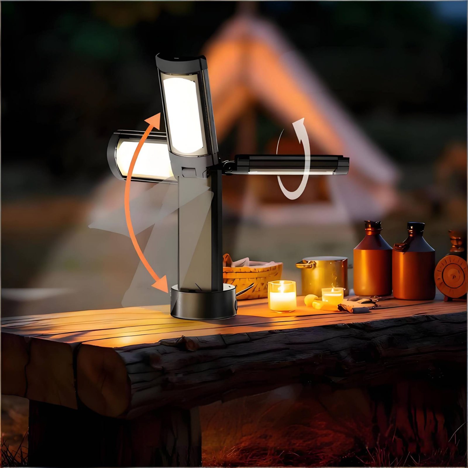 Lámpara de Camping Telescópica - Outdoor Lighting For Camping reseña y precio