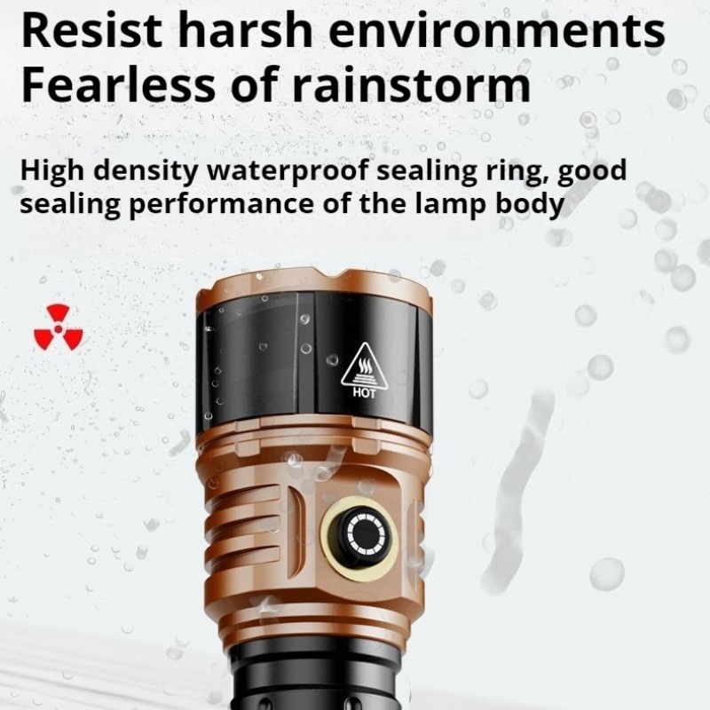 Linterna LED de Alta Potencia  - Outdoor Lighting For Camping reseña y precio