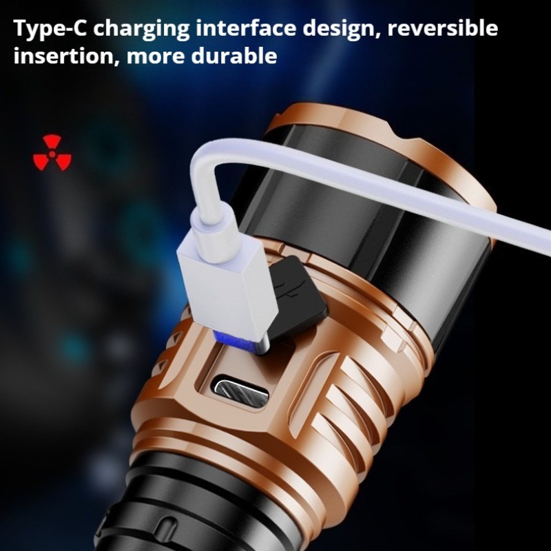 Linterna LED de Alta Potencia  - Outdoor Lighting For Camping reseña y precio