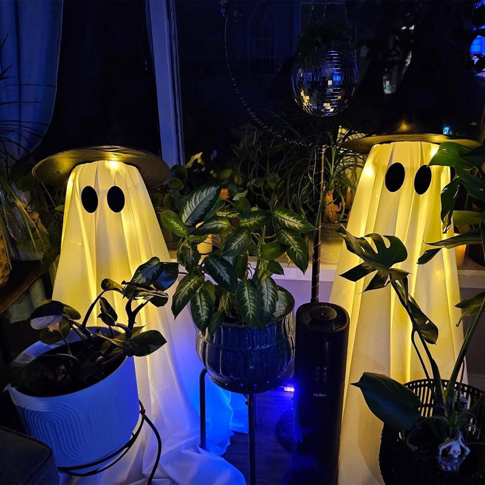 Decoración de fantasmas ilumin - Outdoor Lighting Pathway reseña y precio