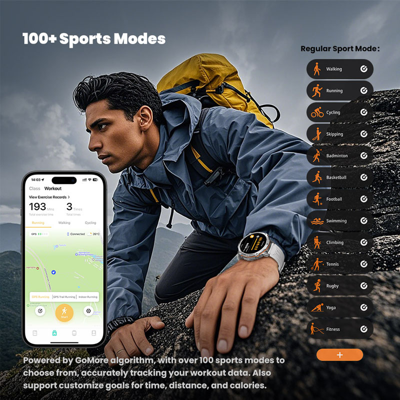 Nuevo Reloj Inteligente TANK X - Outdoor Lighting Track reseña y precio