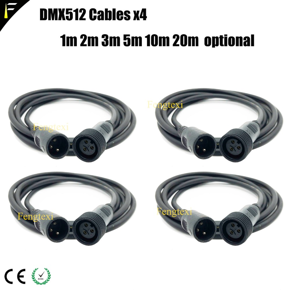 4xlot-Cable de extensión DMX p - Outdoor Lighting Cable Uk reseña y precio