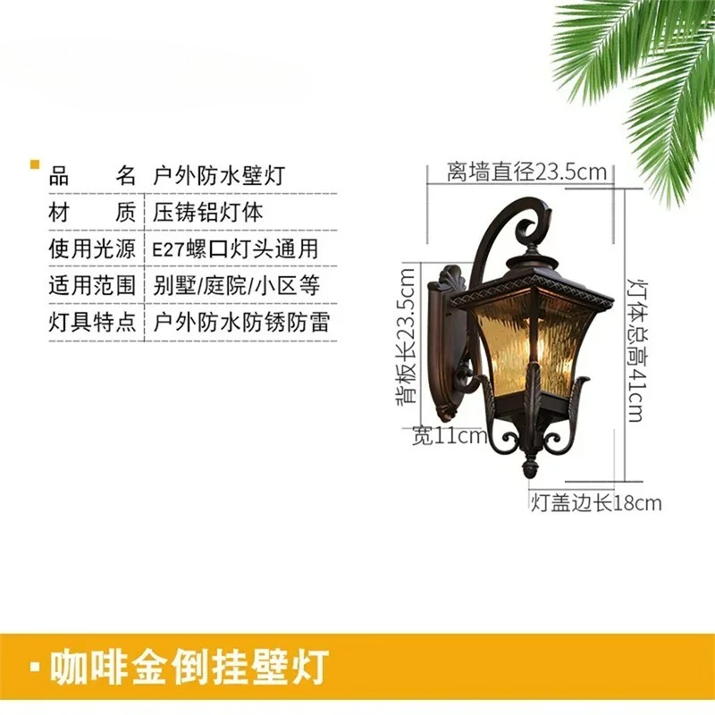 Lámpara de Pared Exterior de E - Xl Outdoor Lighting reseña y precio