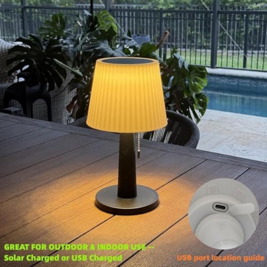 Lámparas Solares de Mesa para  - Outdoor Lighting Led reseña y precio