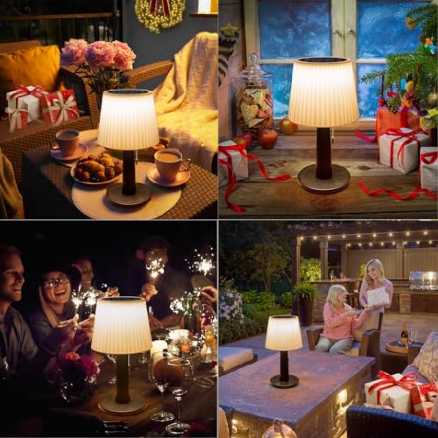 Lámparas Solares de Mesa para  - Outdoor Lighting Led reseña y precio