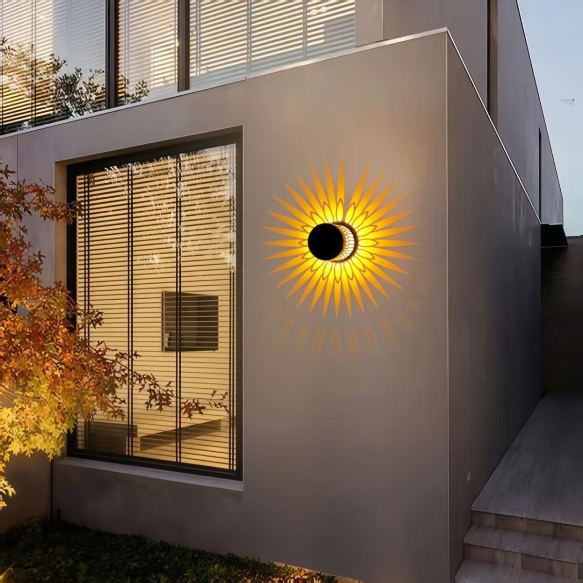 Lámpara Solar con Sensor para  - Outdoor Lighting Pathway reseña y precio