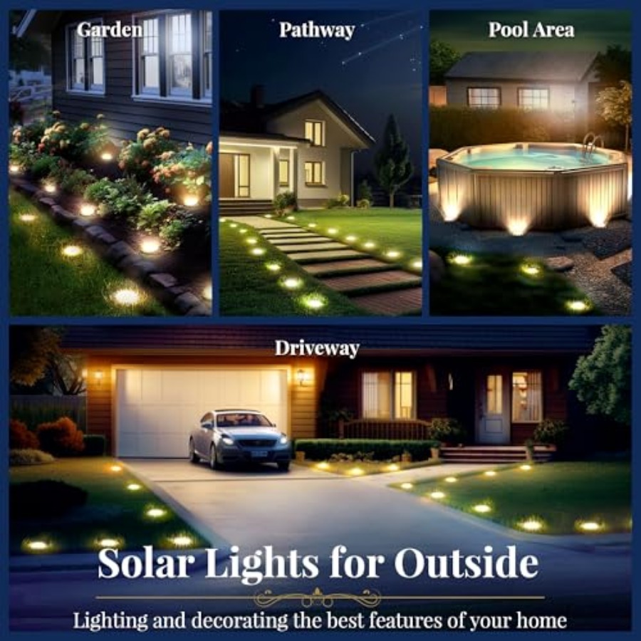 Luces Solares para Jardín, Luc - Outdoor Lighting Led reseña y precio