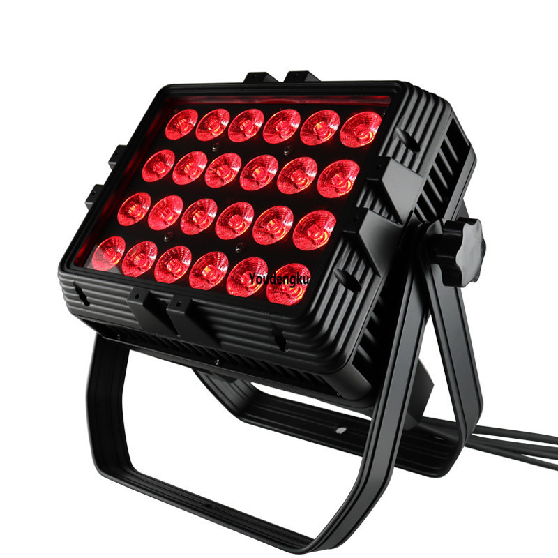 4 piezas de luz LED RGBWA impe - Outdoor Lighting Options reseña y precio